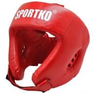 Шолом боксерський SPORTKO 5002-Red