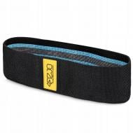 Лента для фитнеса 4fizjo для фитнеса и спорта из ткани 15-20 кг 4FJ0070 Black/Blue Hip Band черныйсиний
