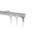 Карниз Karniz plus T-1 одинарный укомплектованный 200 см белый 1 шт.