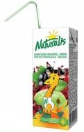 Напій соковий Naturalis яблучно-чорносмородиновий 0,2л (4840022010665)