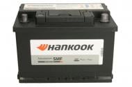 Аккумулятор автомобильный Hankook 74Ah 680A 12V «+» справа (MF57412)