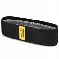 Лента для фитнеса 4fizjo для фитнеса и спорта из ткани 25-30 кг 4FJ0071 Black/Grey Hip Band черныйсерый