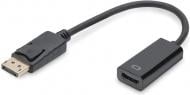 Адаптер Digitus DisplayPort to HDMI черный (DB-340400-001-S)