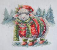 Набор для вышивания крестиком В объятиях зимы 240x200 мм Абрис Арт