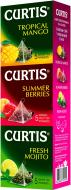 Набір чаю Curtis Tropical Mango (чорний)+Summer Berries (фруктовий)+Fresh Mojito (зелений) 26 г