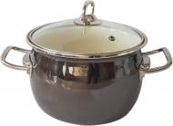 Кастрюля Idilia сферическая 3,5 л Металлик