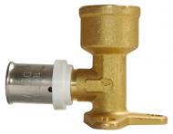 Угол Herz настенный короткий с резьбовой муфтой 20 x 2 - Rp 3/4 (P712032)