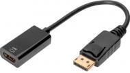 Адаптер Digitus Display - HDMI (M/F) 0,2 м чорний (AK-340415-002-S) Адаптер Digitus Display - HDMI (M/F) 0,2 м чорний (AK-340415-002-S)