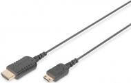 Кабель Digitus HDMI-miniHDMI (AM/СM) 2 м черный (DB-330121-020-S)