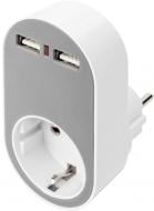 Зарядний пристрій Digitus Universal USB + Power Socket (DA-70617) Зарядний пристрій Digitus Universal USB + Power Socket (DA-70617)