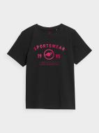 Футболка 4F TSHIRT M1012 4FJSS23TTSHM1012-20S р.128 черный Футболка 4F TSHIRT M1012 4FJSS23TTSHM1012-20S р.128 черный