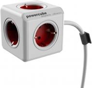 Удлинитель Allocacoc Powercube Extended 1306RD/DEEXP с заземлением 5 гн. белый 1,5 м 1306RD/DEEXP