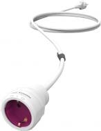 Удлинитель Allocacoc PowerExtension 8002/EUPE5M с заземлением 1 гн. фиолетовый 5 м 8002/EUPE5M