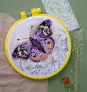 Набір для вишивання хрестиком Поцілунок сонця 170x170 мм Абрис Арт