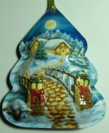 Ялинкова іграшка Місточок 10 см