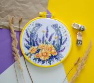 Набор для вышивания крестиком Оберег мечт 170x170 мм Абрис Арт