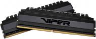 Оперативна пам'ять Patriot DDR4 SDRAM 16 GB 3200 MHz (PVB416G320C6K) Viper 4 Blackout