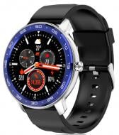 Смарт-часы 2E Alpha X 46 mm silver/blue (2E-CWW30SLBL)