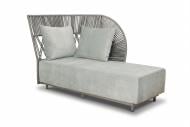 Диван Bella Vita Бруклин угол правый 924х187,5 см серый