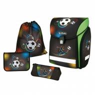 Рюкзак школьный Herlitz укомплектованный Midi Plus Soccer