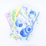 Блокнот для записей Malevaro на резинке А5 80 листов