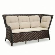 Диван Bella Vita Франческа угол с левым подлокотником 74,5х183 см коричневый