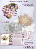 Набор для вышивания крестиком Осеннее дыхание 200x160 мм Абрис Арт Набор для вышивания крестиком Осеннее дыхание 200x160 мм Абрис Арт