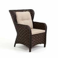 Крісло ротангове Bella Vita Франческа темно-коричневий