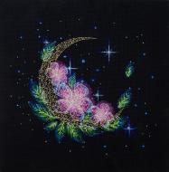 Набор для вышивания крестиком Геометрия лунного света 290x290 мм Абрис Арт