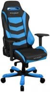 Крісло DXRacer IRON OH/IS166/NB чорний/блакитний