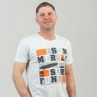 Футболка Sol's Regent_150_SUMMER_SURF 11380300/30 р.XL светло-серый меланж