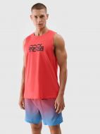 Майка 4F SLEEVELESS M123 4FWSS25TSLEM123-63S р.2XL розовый