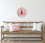 Набір для вишивання хрестиком Затишно AH183 300x300 мм Абрис Арт