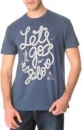 Футболка Sol's Regent 150 Lets Goo р. M темно-синий