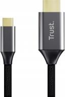Кабель Trust Calyx USB-C to HDMI 2 м черный (25630_TRUST)