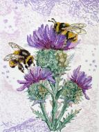 Набір для вишивання хрестиком Полювання на нектар 270x360 мм Абрис Арт