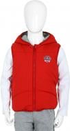 Жилет детский унисекс Соня с капюшоном р.98 красный Н0141