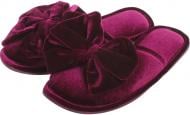 Капці домашні La Nuit Pure р. 40 винно-червоний