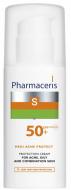 Крем Pharmaceris SUN PROTECT Pharmaceris для шкіри з акне SPF50+