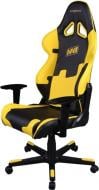 Крісло DXRacer RACING OH/RZ21/NY/NAVI чорний/жовтий