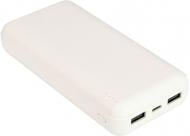 Повербанк Optima 20000 mAh white (O74107)