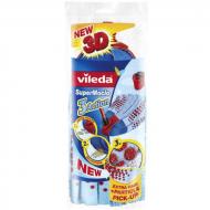 Стрічкова швабра для підлоги/для прибирання Vileda Super Mocio 3 Action 64 см Стрічкова швабра для підлоги/для прибирання Vileda Super Mocio 3 Action 64 см