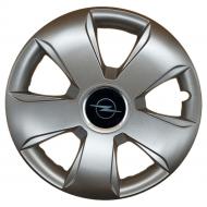 Колпак для колес SJS Opel NEW 102 R13" 4 шт. серебряный (109548)