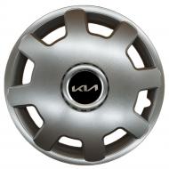 Ковпак для коліс SJS Kia NEW 105 R13" 4 шт. срібний (109556)