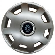 Ковпак для коліс SJS Peugeot NEW 106 R13" 4 шт. срібний (109559)