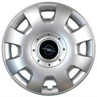 Колпак для колес SJS Opel NEW 107 R13" 4 шт. серебряный (109563)
