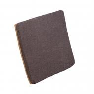 Подушка на кресло Ost-Fran 40х40x3 см лонета Max Liso marron