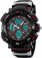 Наручные часы Skmei 1211 Bk-Red BOX (1211BOXBKRD)