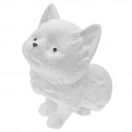 Елочная игрушка MIS LT Котик 10 см белый