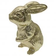 Елочная игрушка MIS LT Зайка 10 см золотой Елочная игрушка MIS LT Зайка 10 см золотой